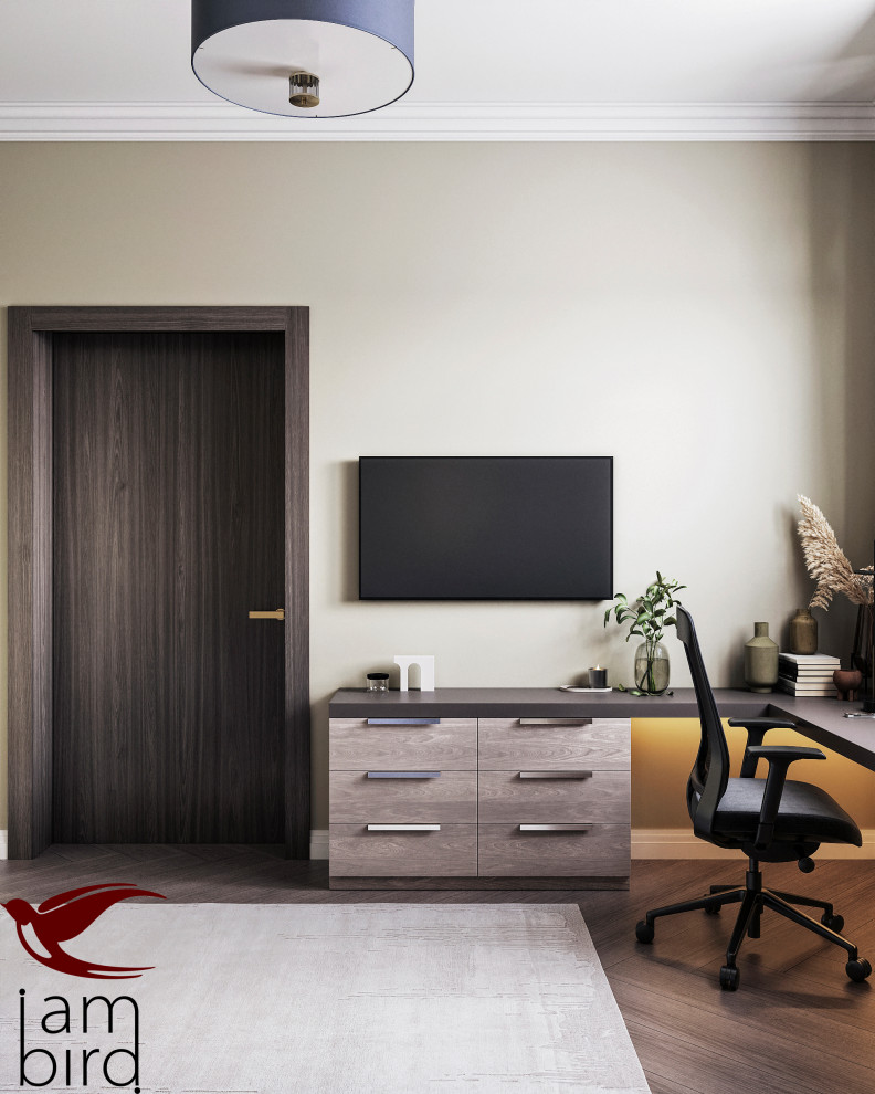 Современная классика с нотками ар-деко в КП "Гайд Парк"