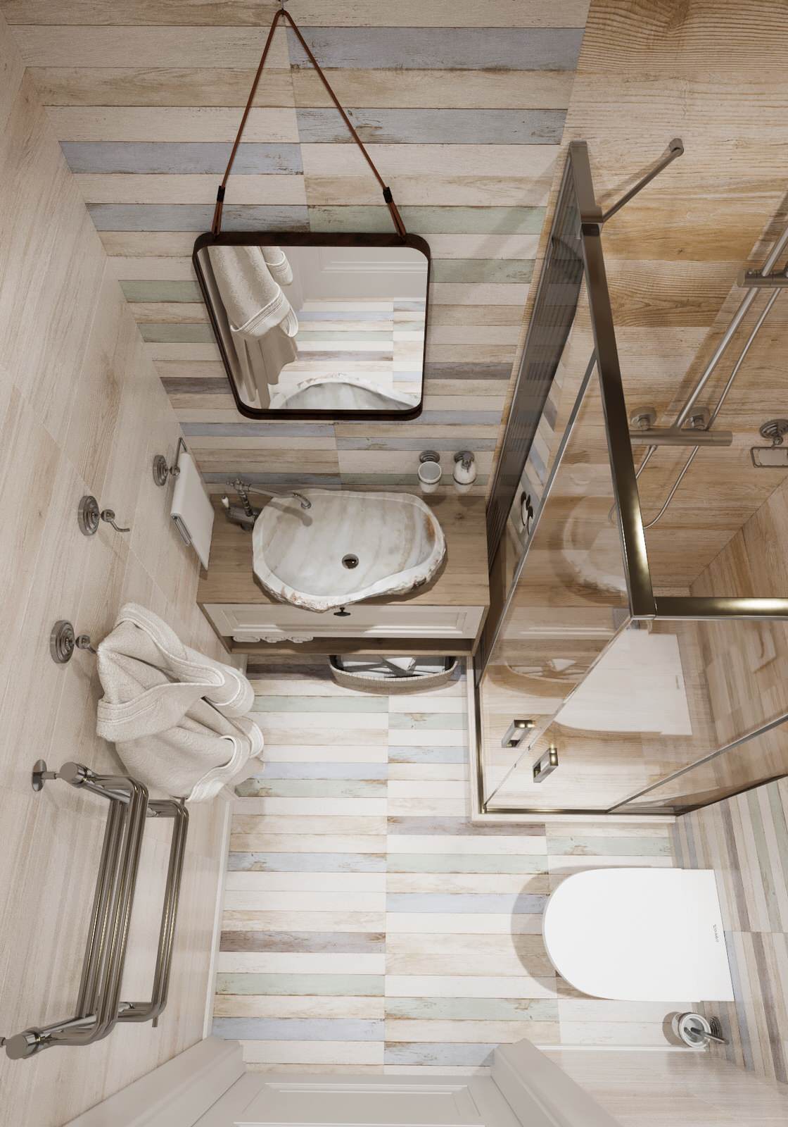 Загородный дом в стиле кантри 1-ый этаж