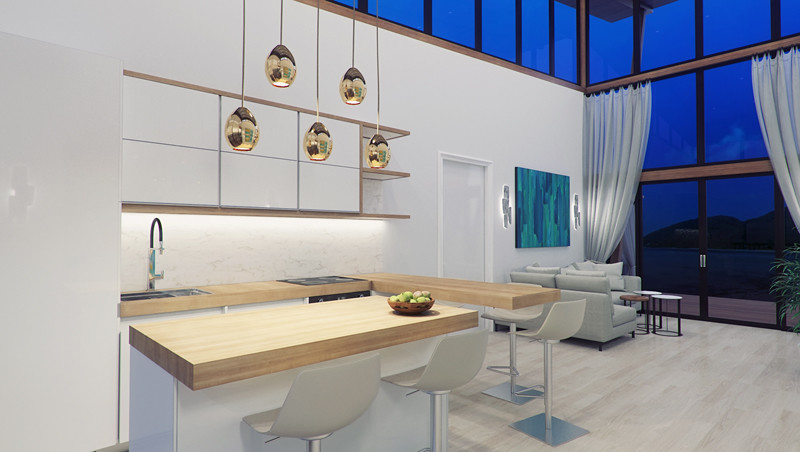 Дом на побережье индийского океана