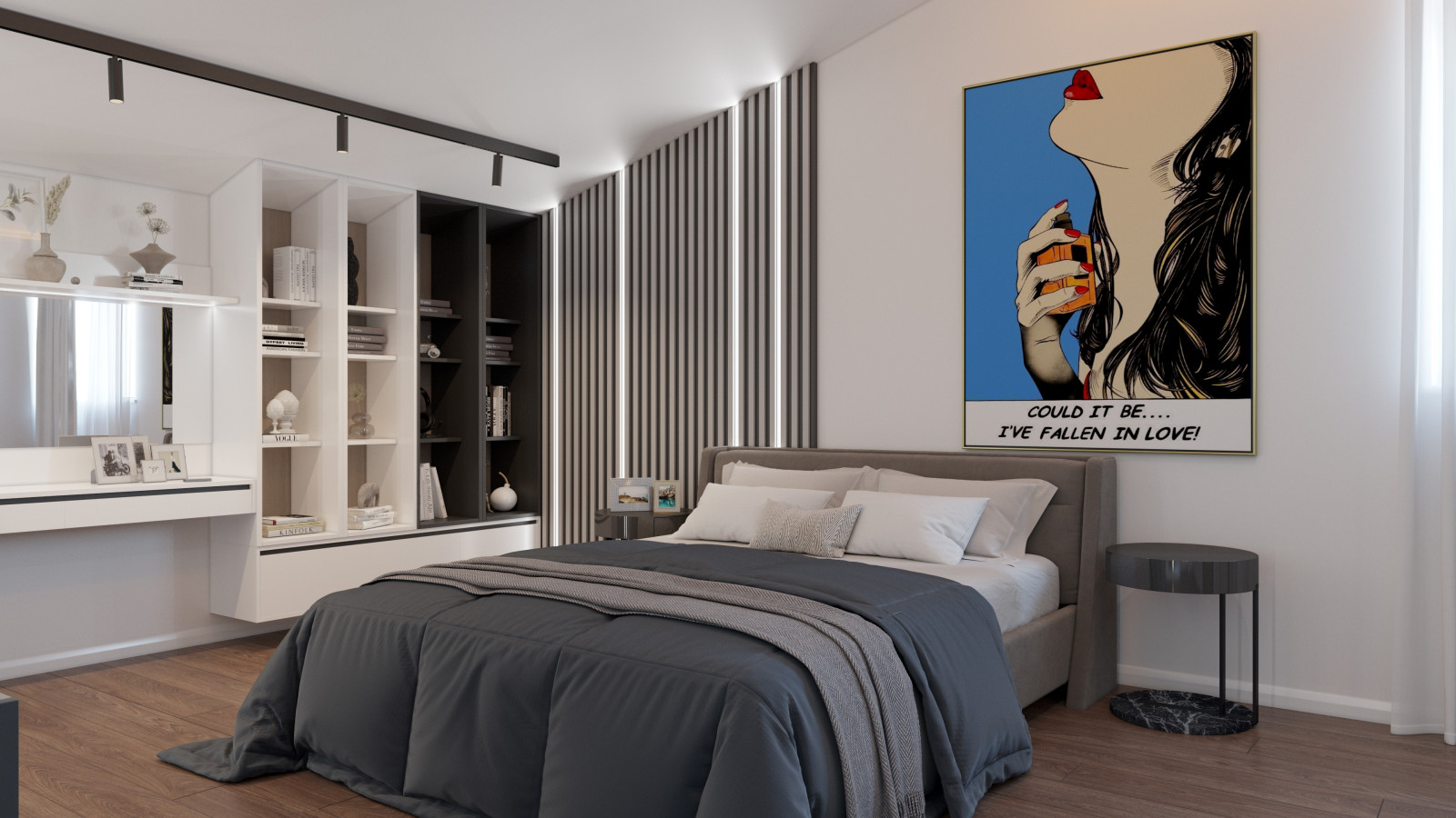 Обложка проекта: Дизайн мансардного этажа