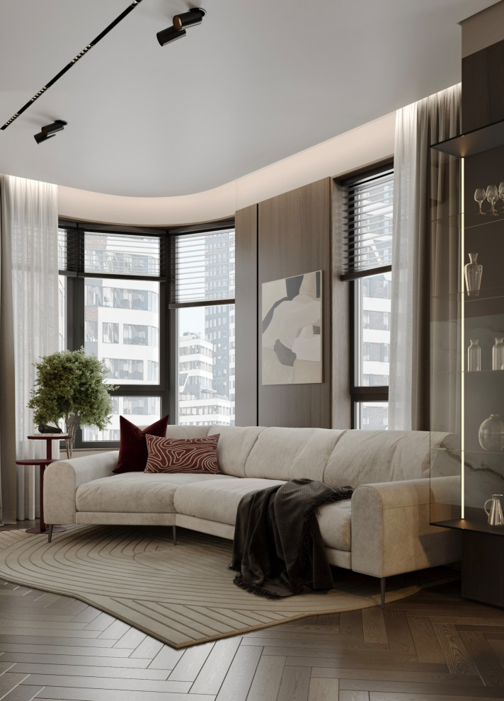 Спокойный минимализм в центре Москвы