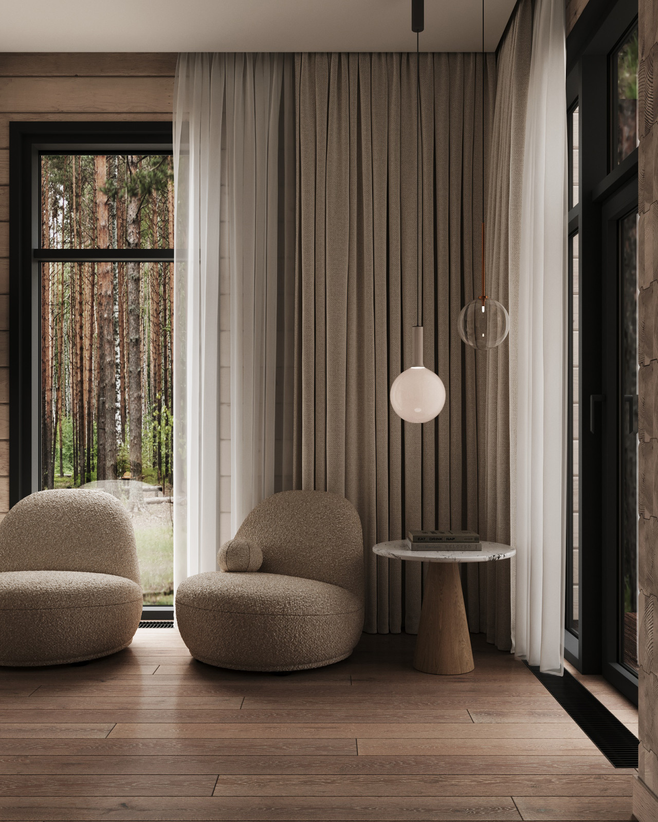 Интерьер загородного дома