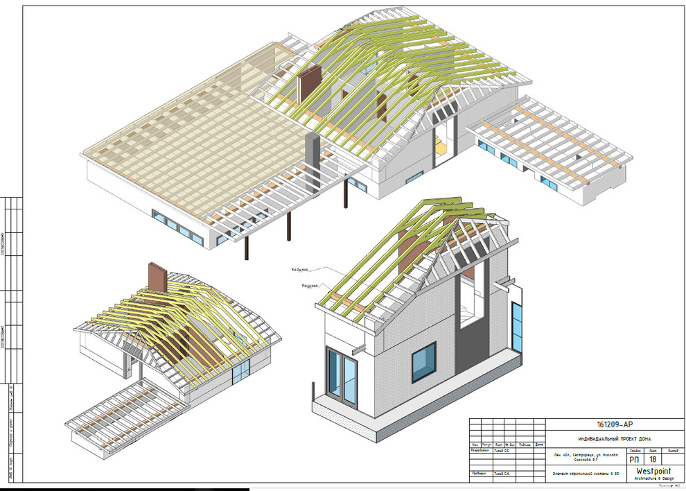 Обложка проекта: Дом в Сестрорецке