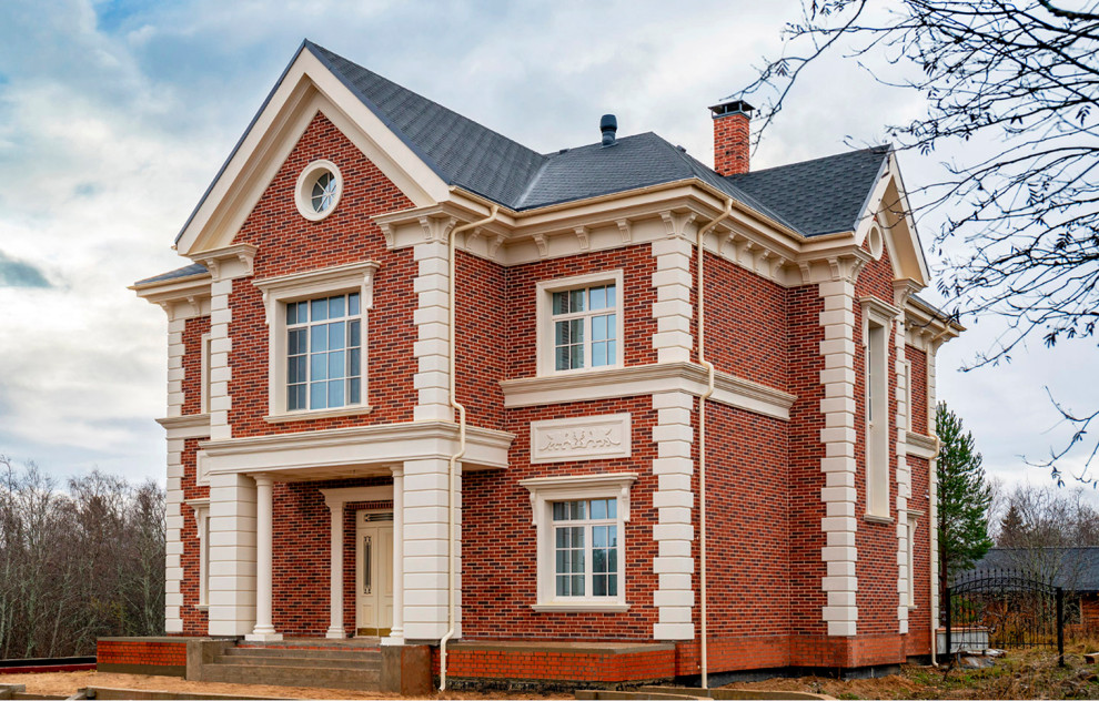 Проект фасадов дома в Удальцово