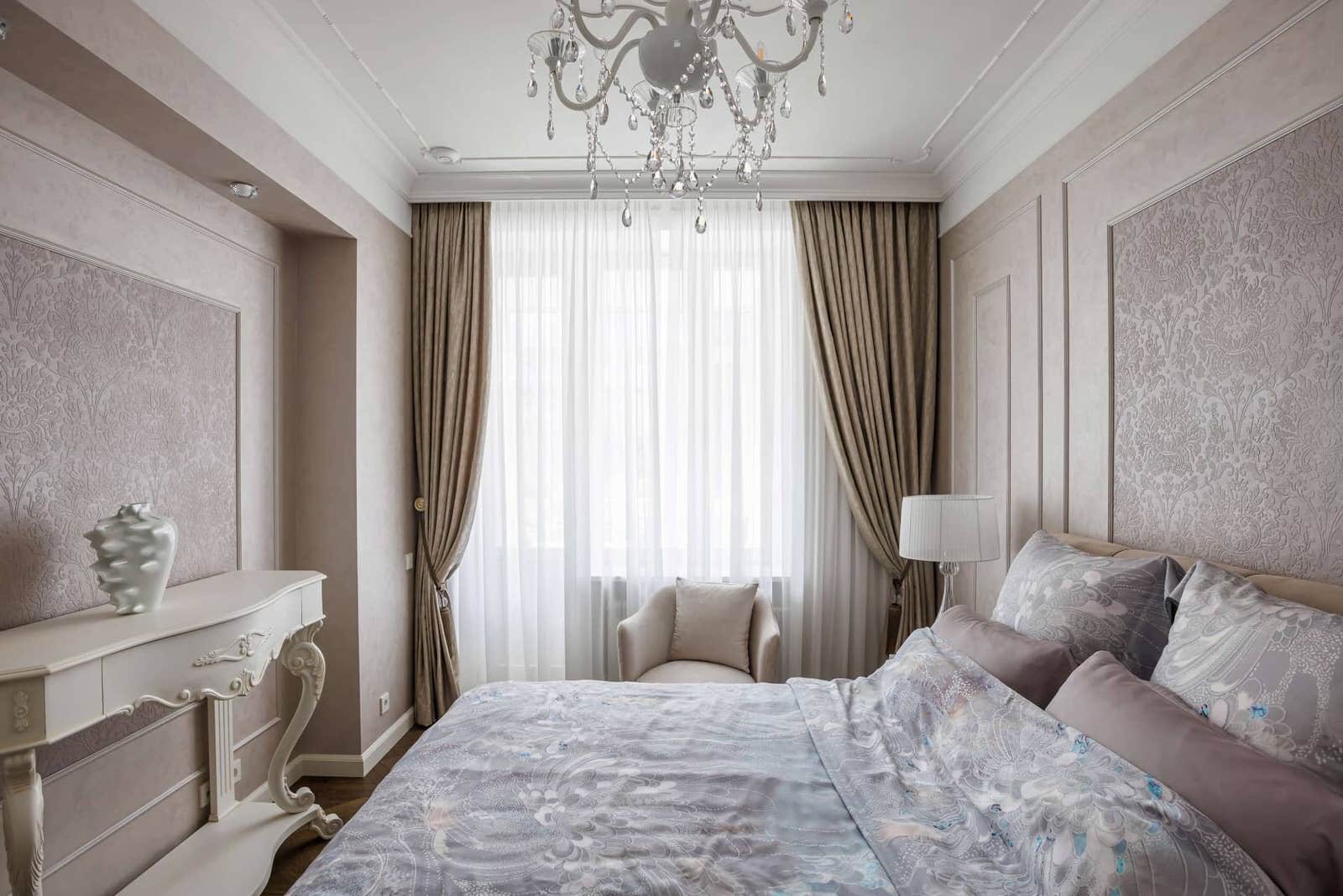 Дизайн и ремонт квартиры на 1ой Тверской-Ямской улице — Игра в классику