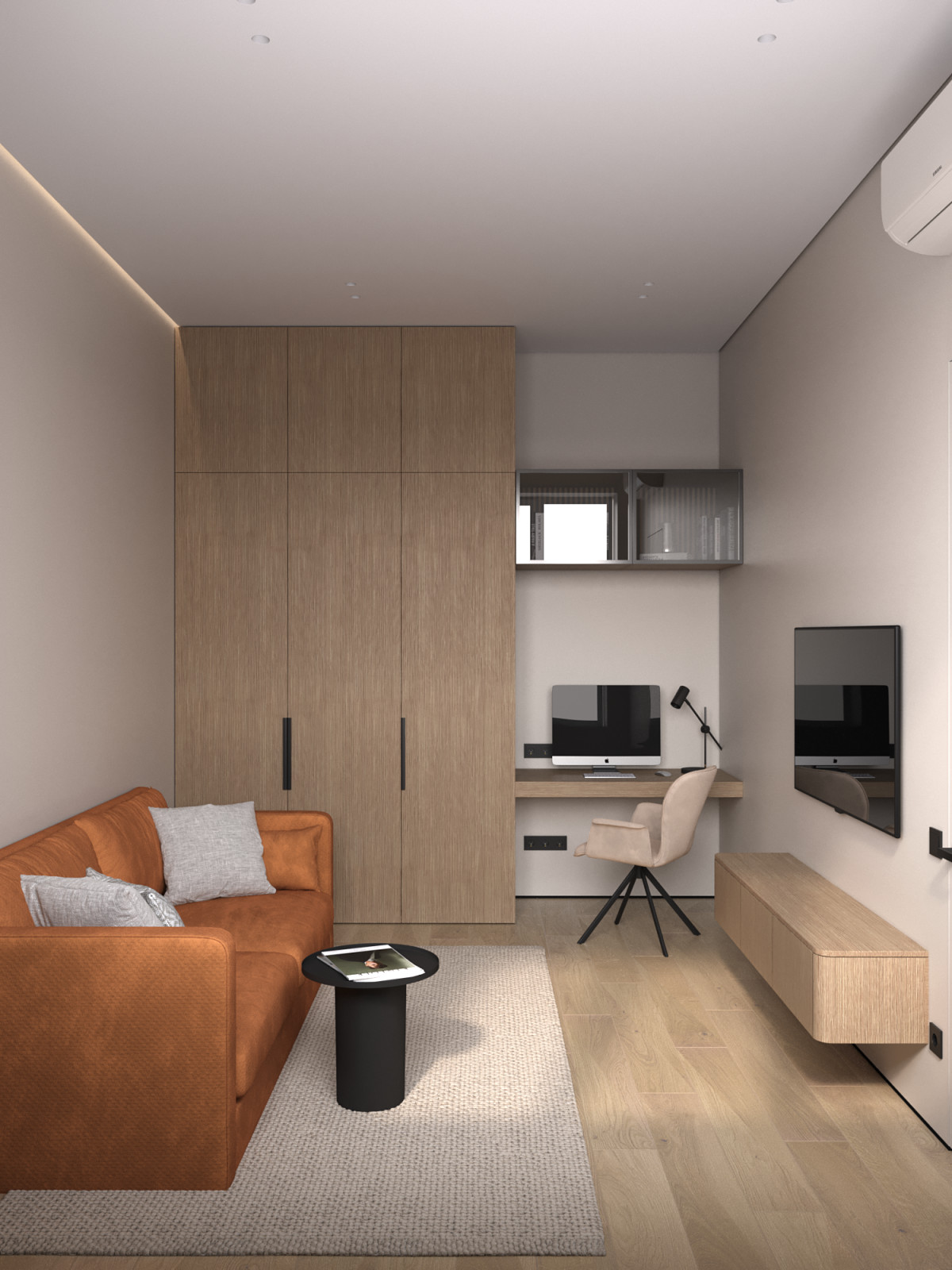 Коттедж в Мытищах, д. Шолохово — современный стиль с элементами минимализма