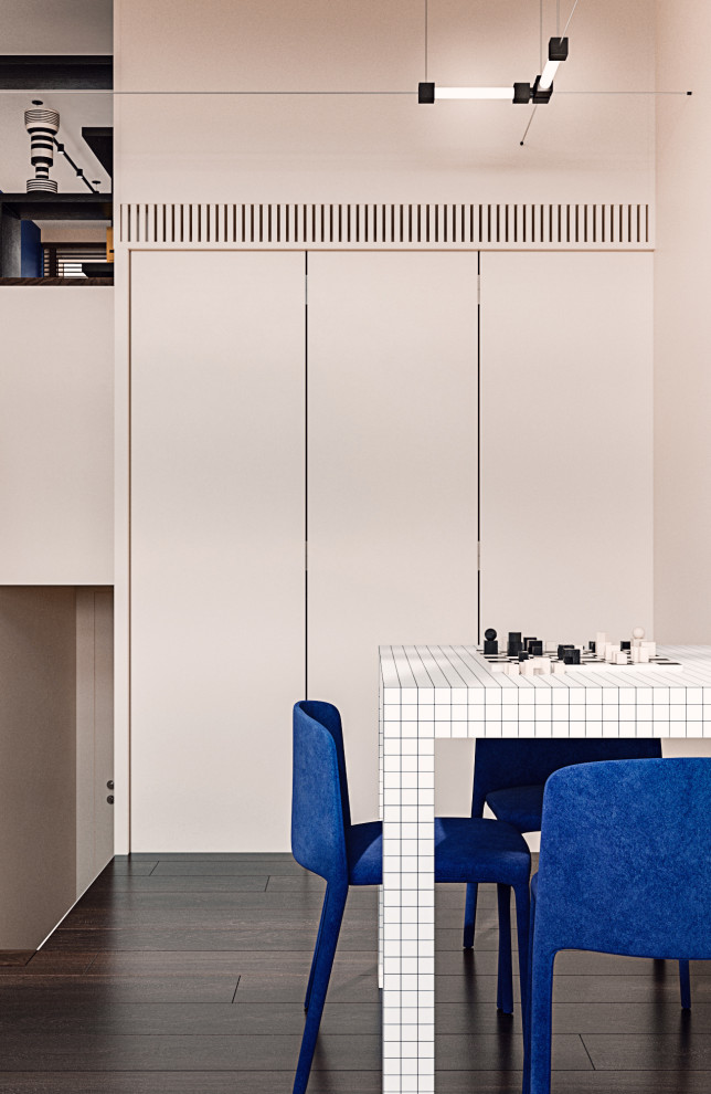 Дизайн-проект Ячейки типа F в доме наркомфина