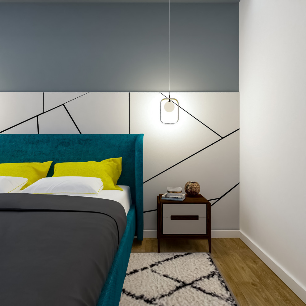 2020. 05. 02. Проект дизайна интерьера квартиры (спальня  2)