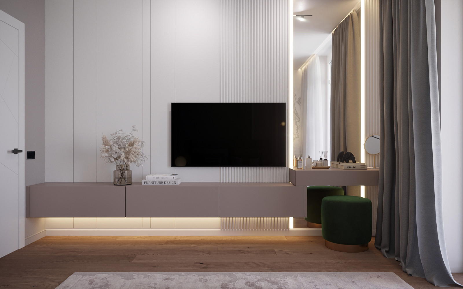 Зеленые акценты в ЖК на ул.Юбилейной