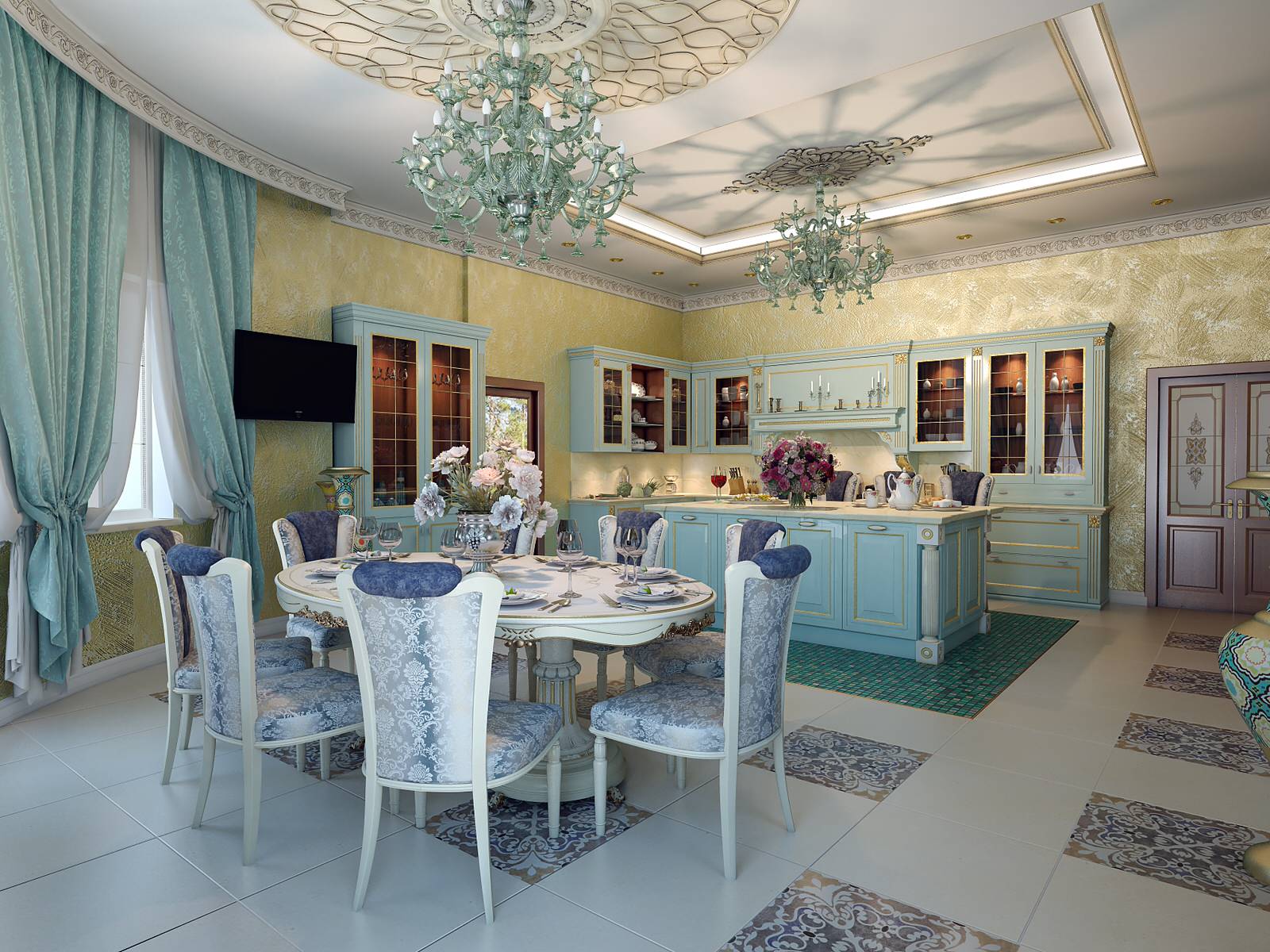 Обложка проекта: Дизайн интерьера коттеджа