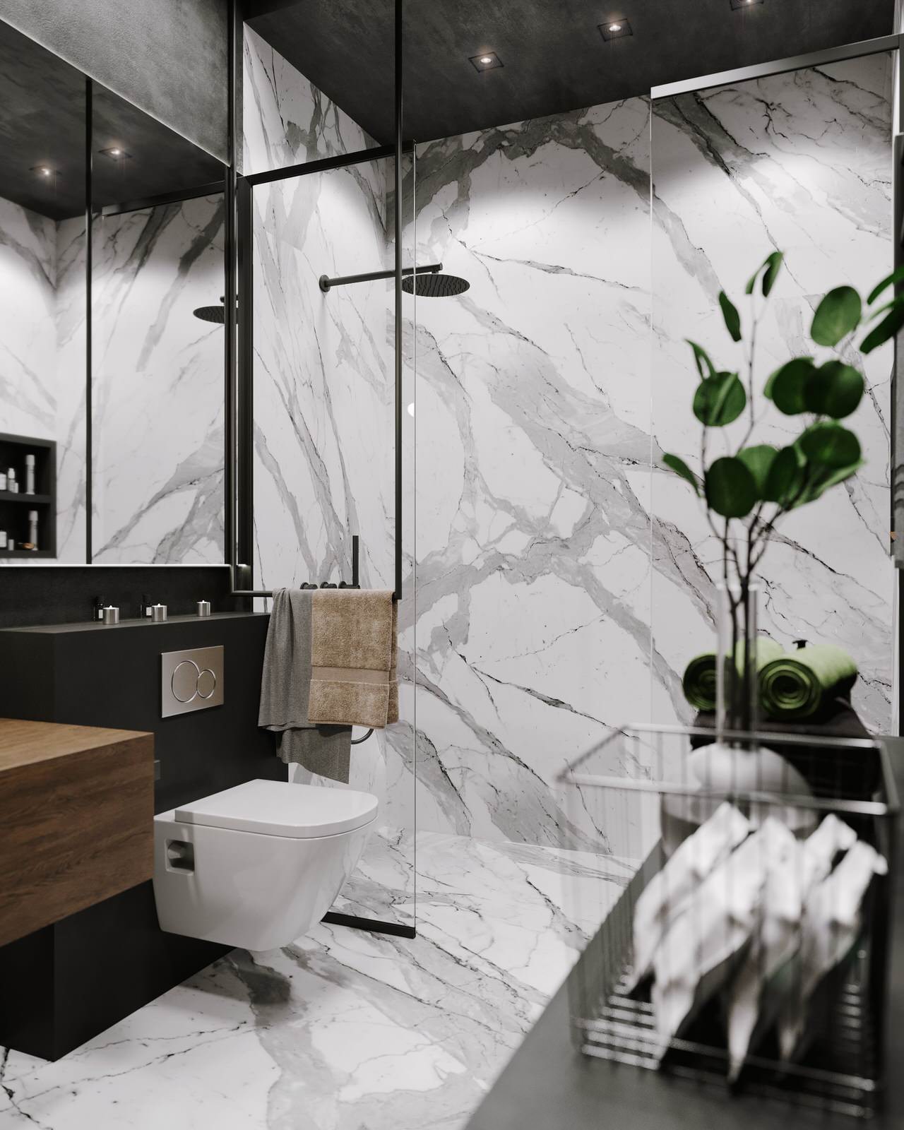 Art Deco in loft space