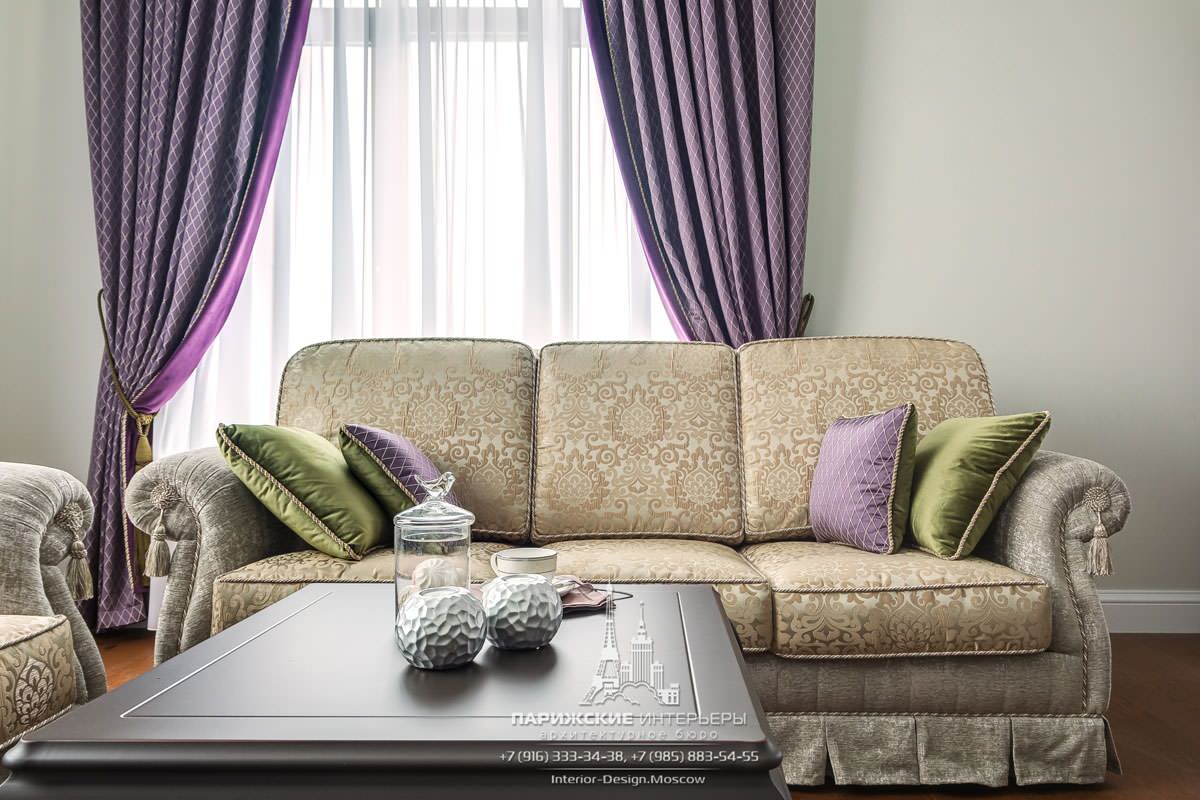 Реализованный проект 3-комнатной квартиры в стиле неоклассика