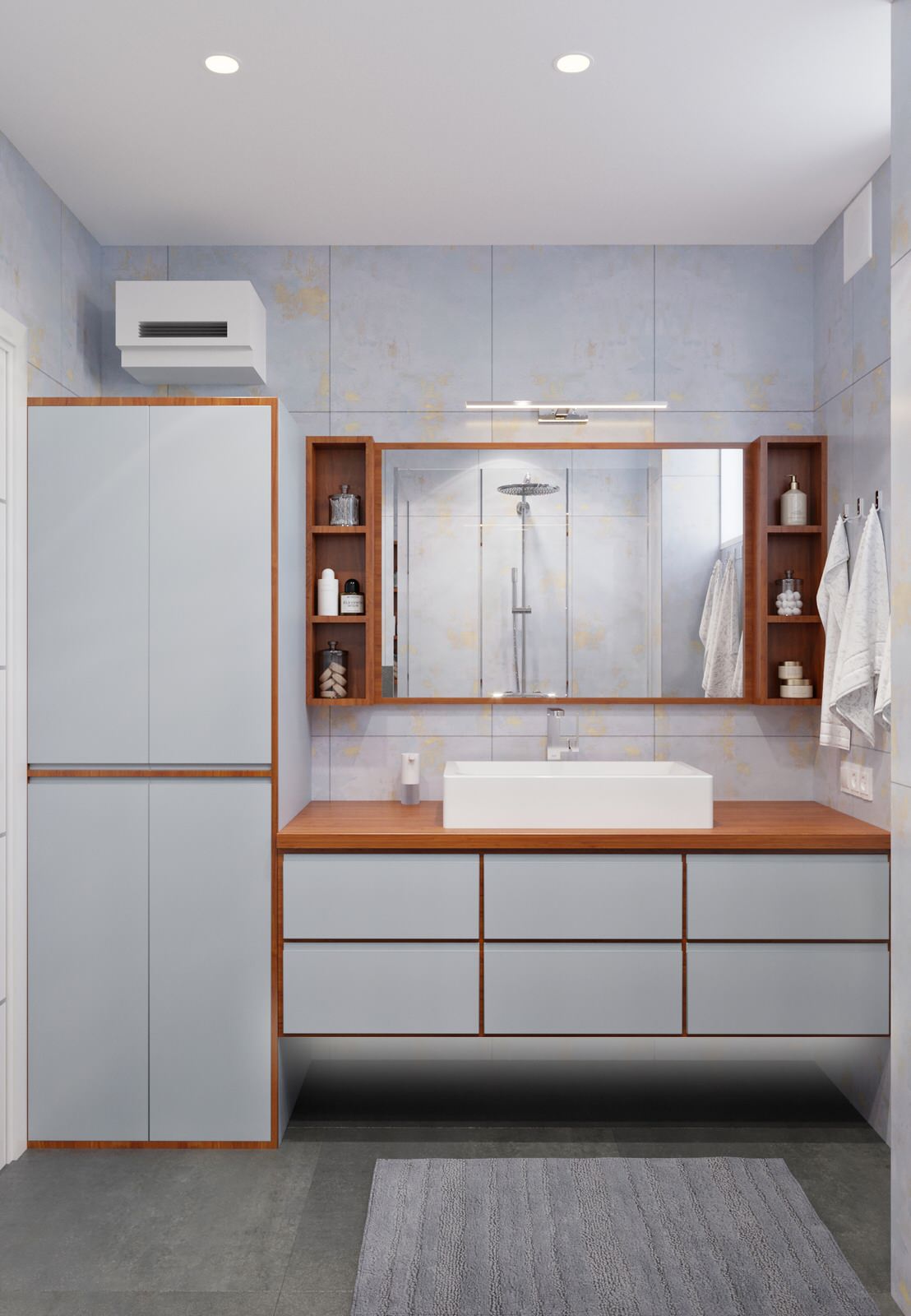 Небелый интерьер