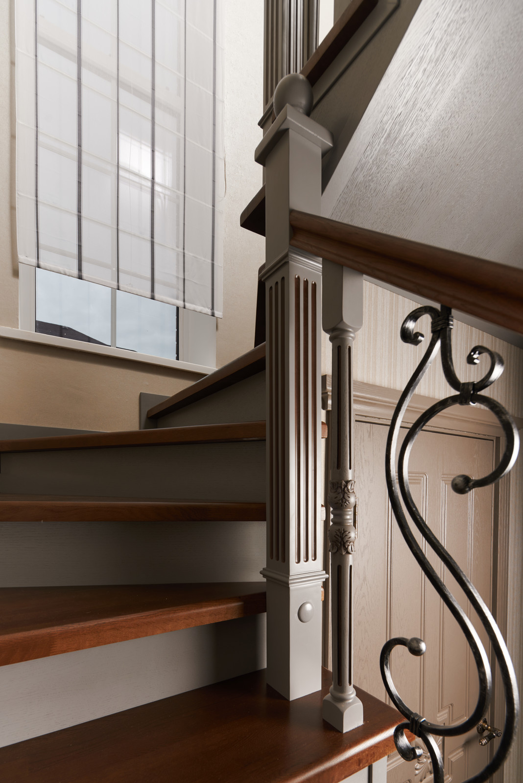 Лестница из ясеня