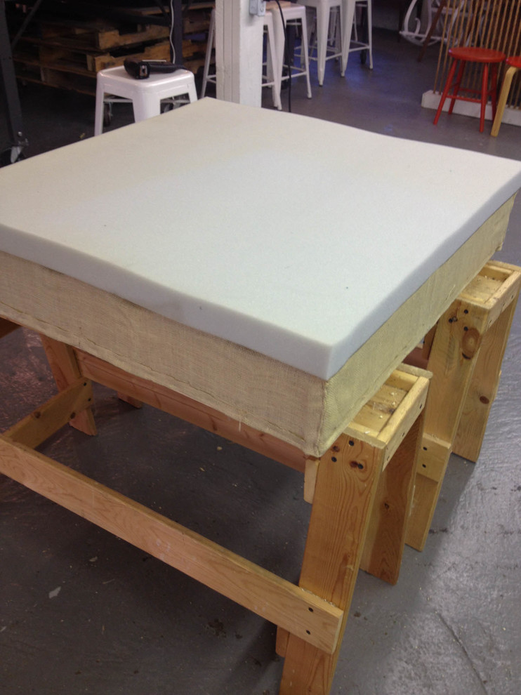 DIY: Как сделать пуф из паллет своими руками