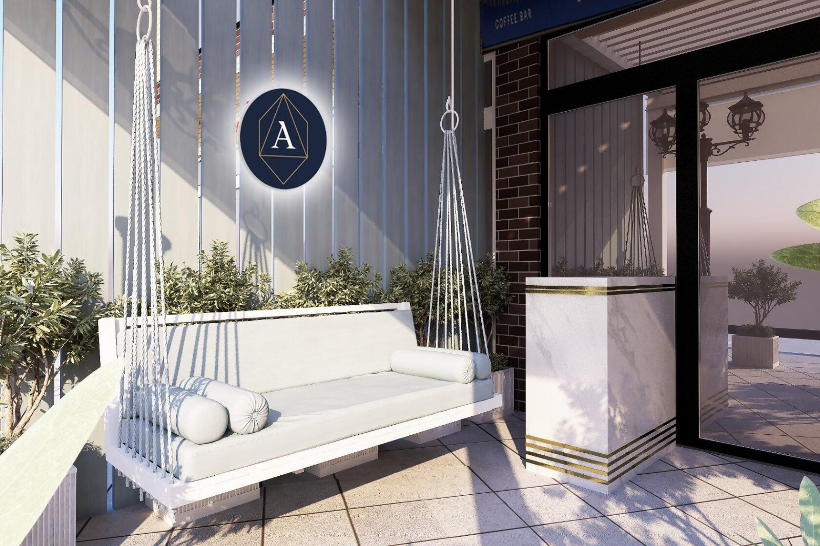 дизайн летнего кафе г.Ессентуки