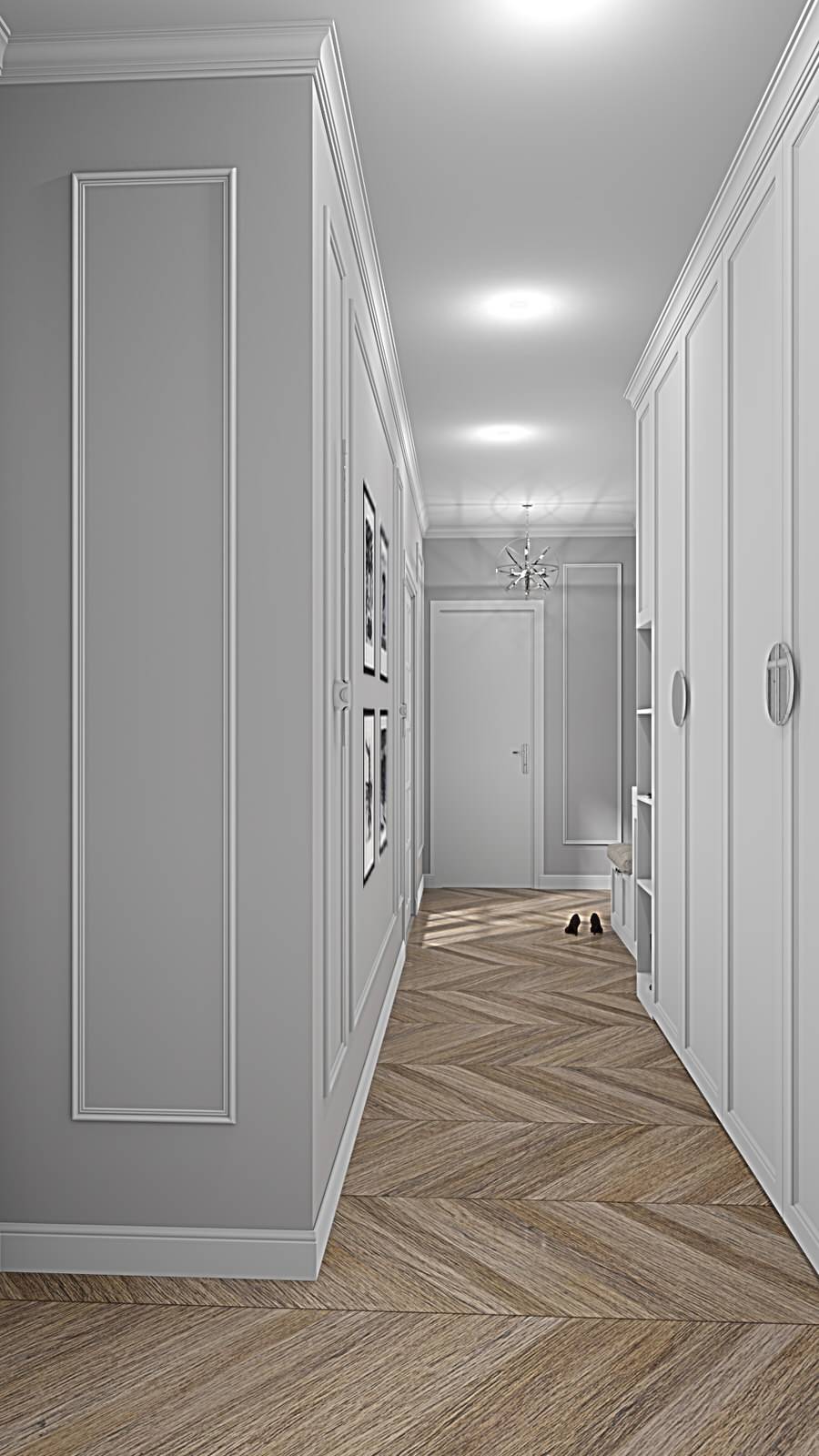 Дизайн проект трехкомнатной квартиры в Санкт-Петербурге