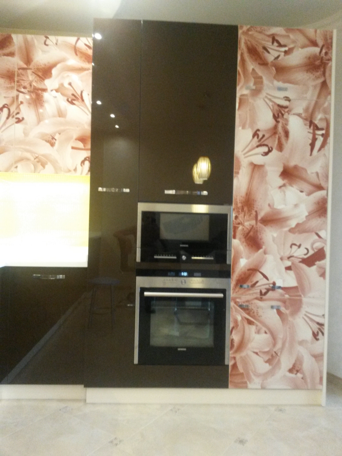 Кухня Глянцевые дизайн панели