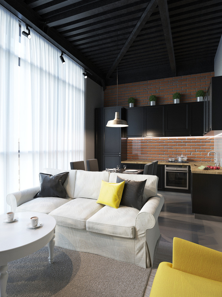 Обложка проекта: Бауманская - 2 Эконом лофт в аренду