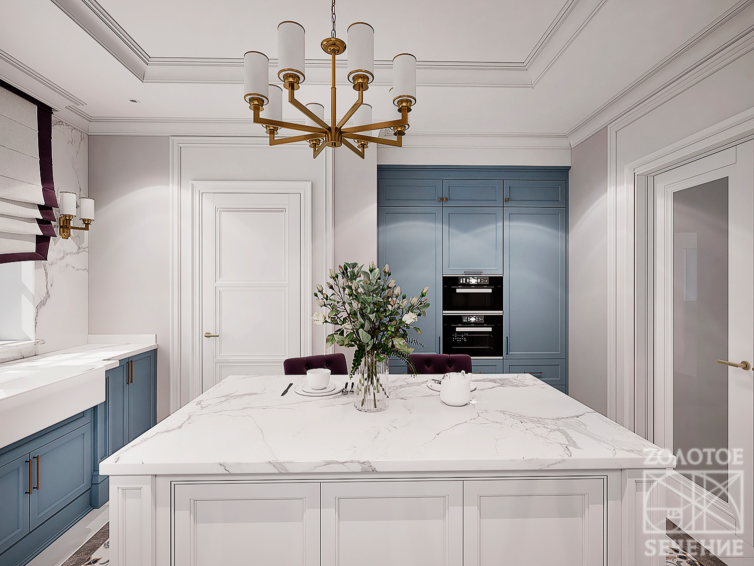 Изысканная нежность загородного дома