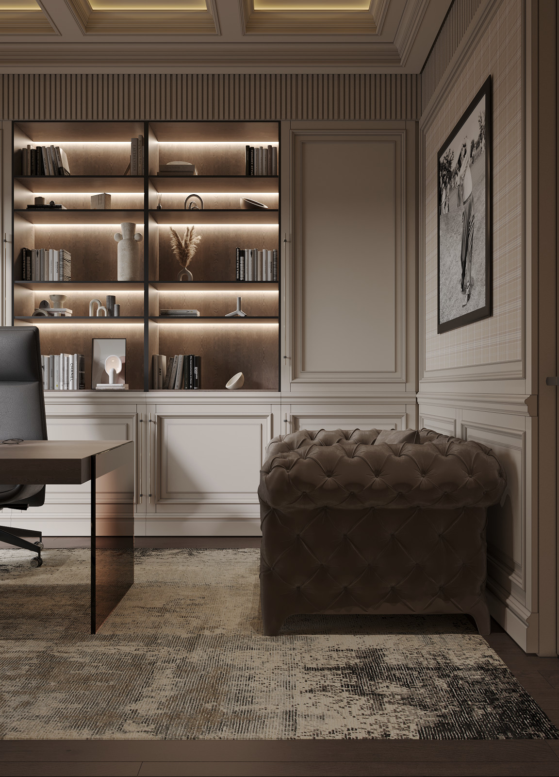 Интерьер дома, 9 просека, 240м2