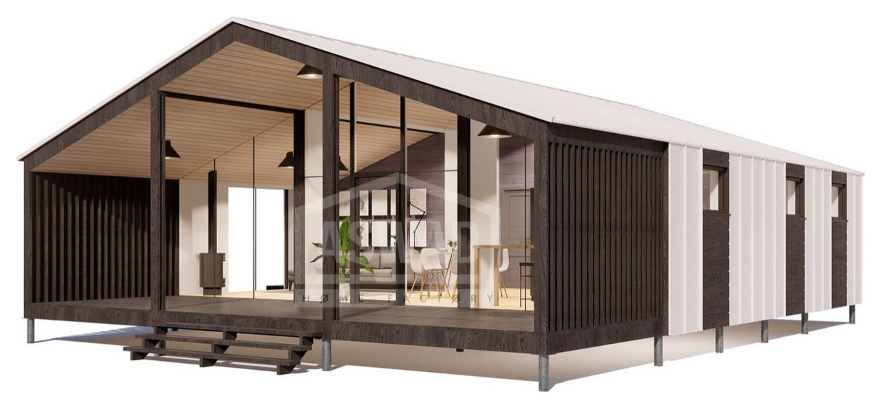 Обложка проекта: Модульный дом "Model Five"