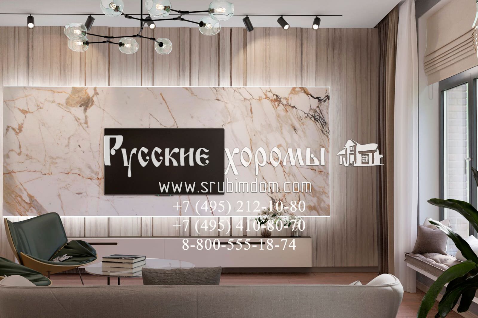 Дизайн цокольного этажа в деревянном доме