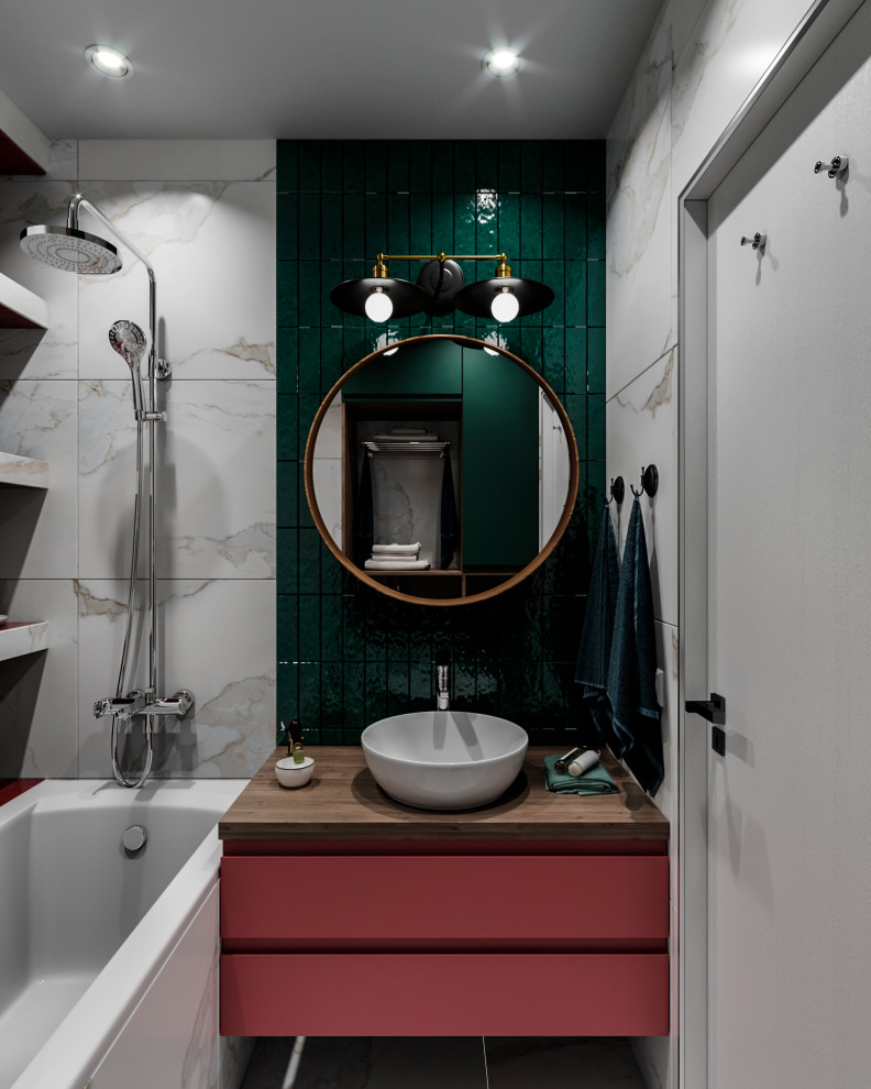 Проект однокомнатной квартиры 45,7 кв.м. в Москве