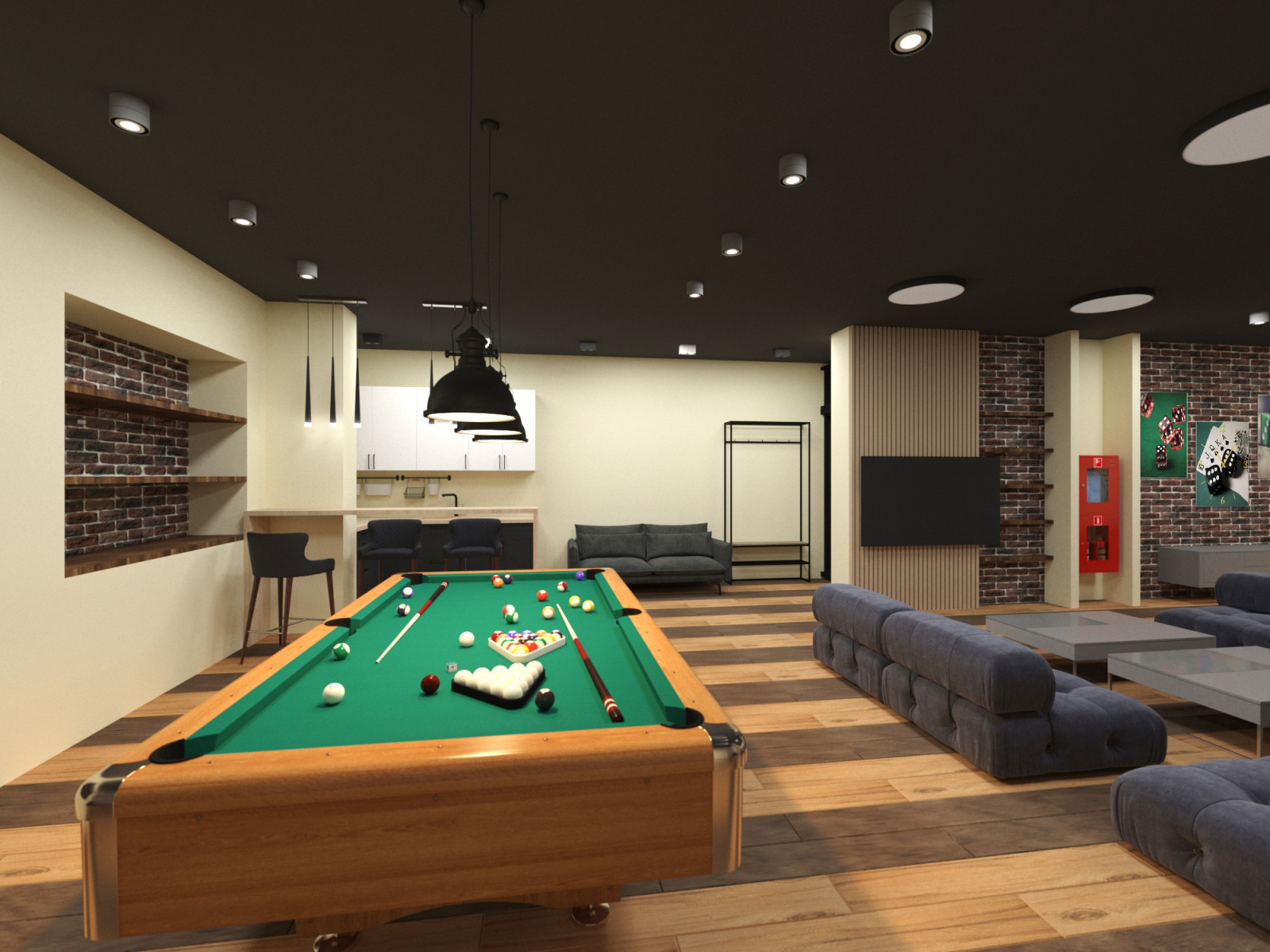 Обложка проекта: Комната отдыха на производстве