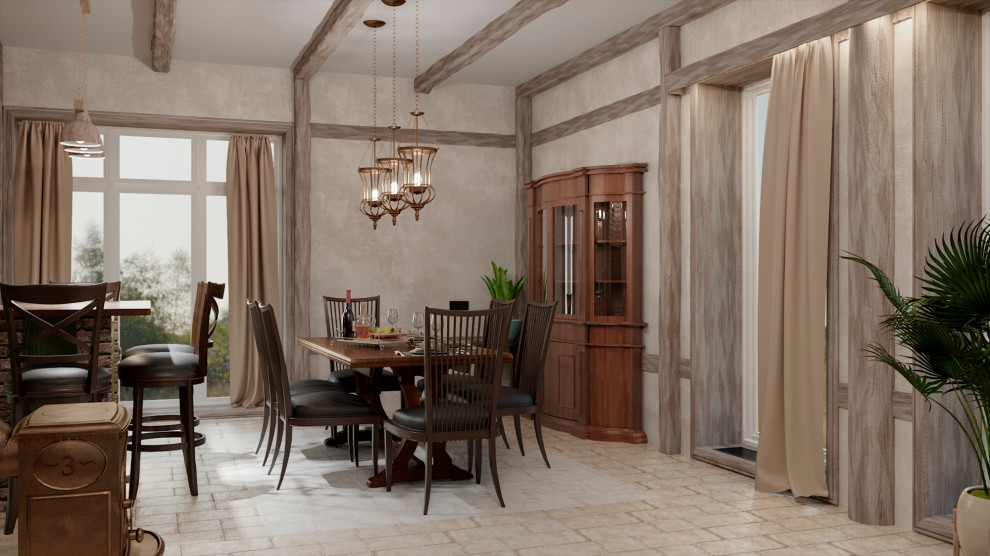 Частный жилой дом. Первый этаж