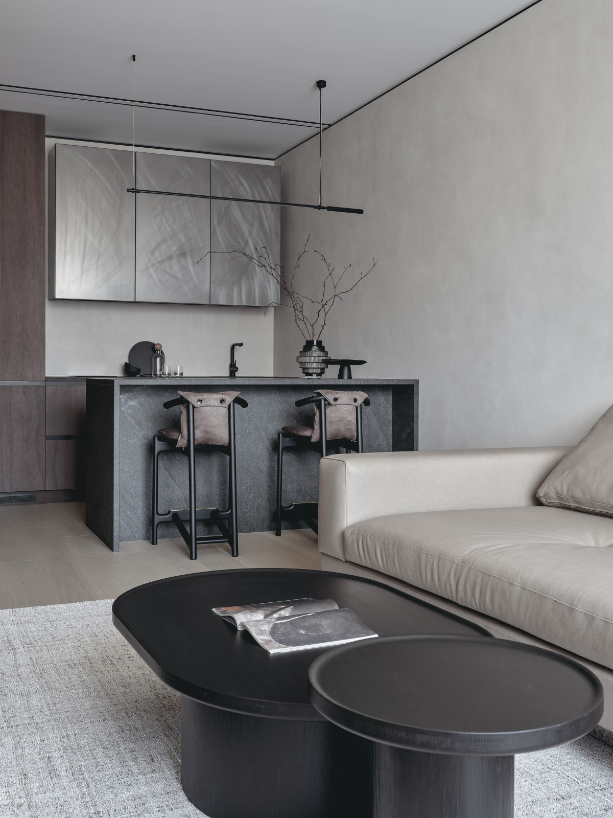 Графичный интерьер, ЖК Шагал