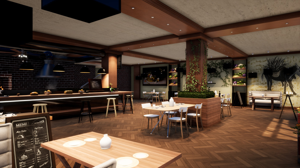 Restaurant - Bar in Caucasian style