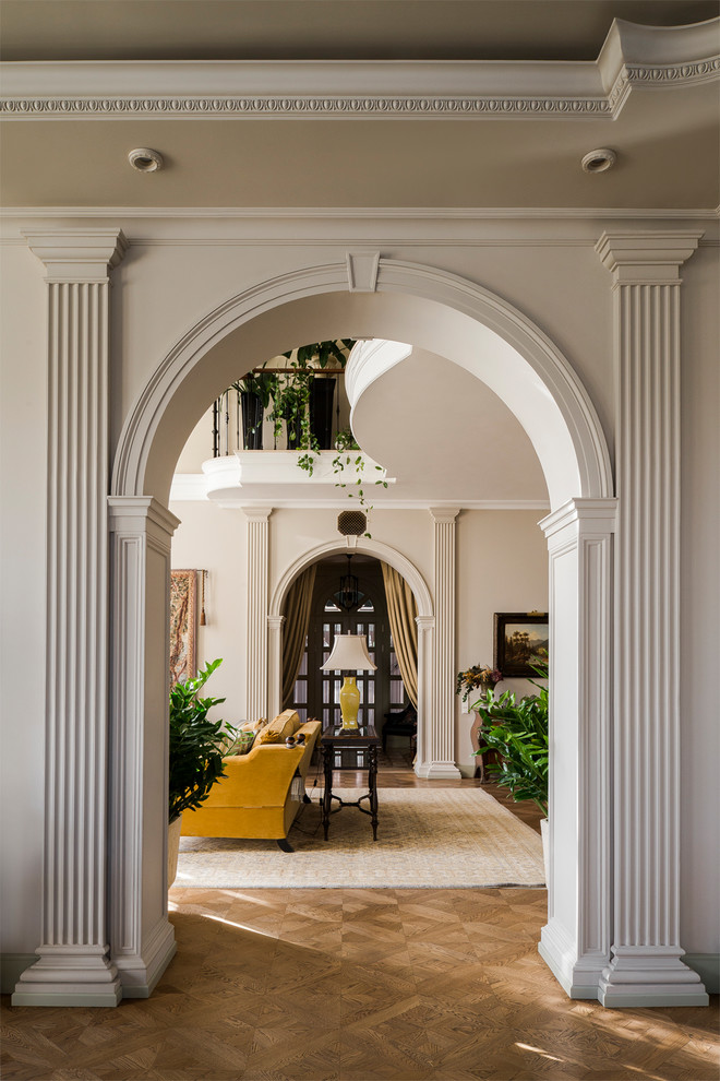 Съемка дома на Новой Риге, 1950 м². Дизайнер Анна Першхайло.