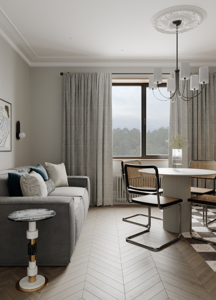 Дизайн-проект однокомнатной квартиры