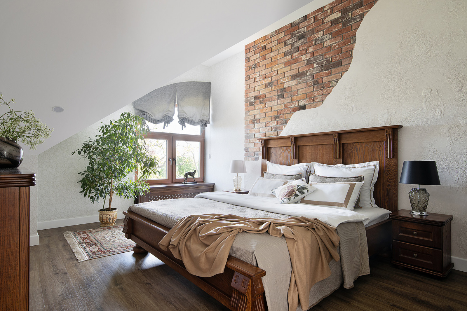 Мансардная квартира в Калининграде.