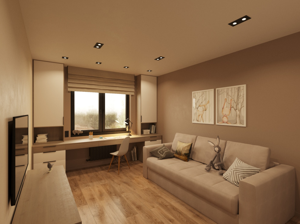 Дизайн проект квартиры в темных тонах