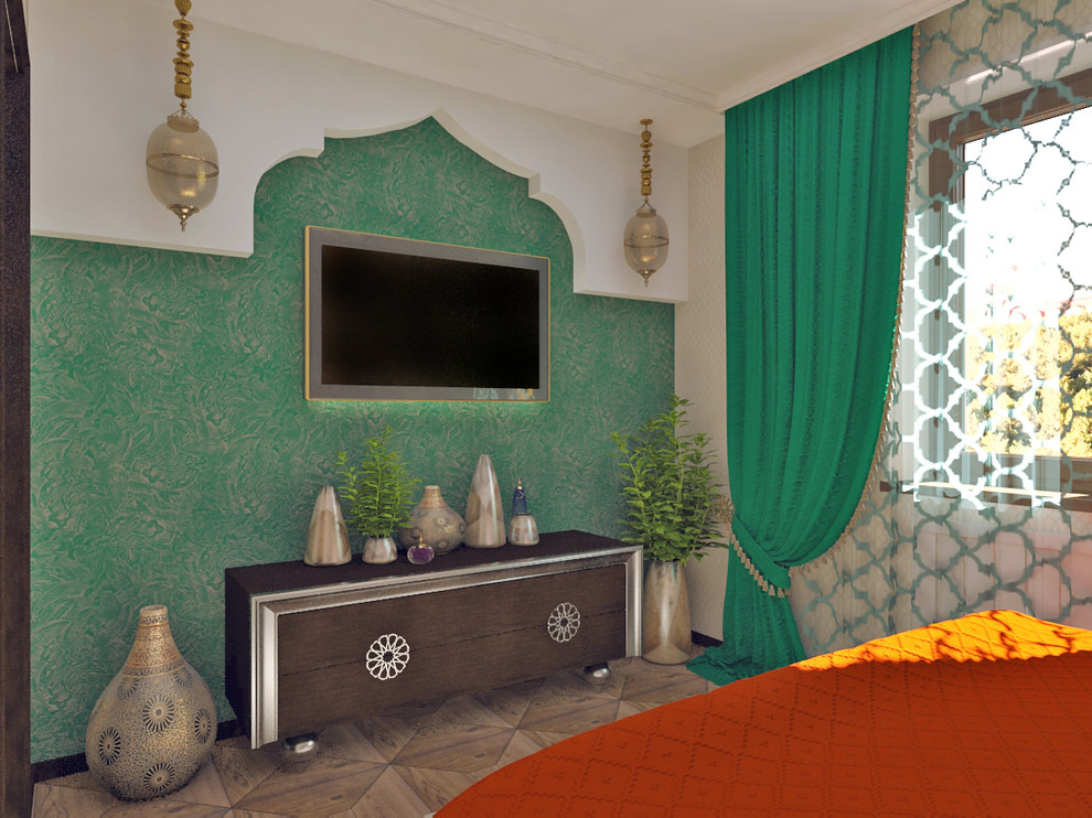 Спальня в стиле "Арабская неоклассика"