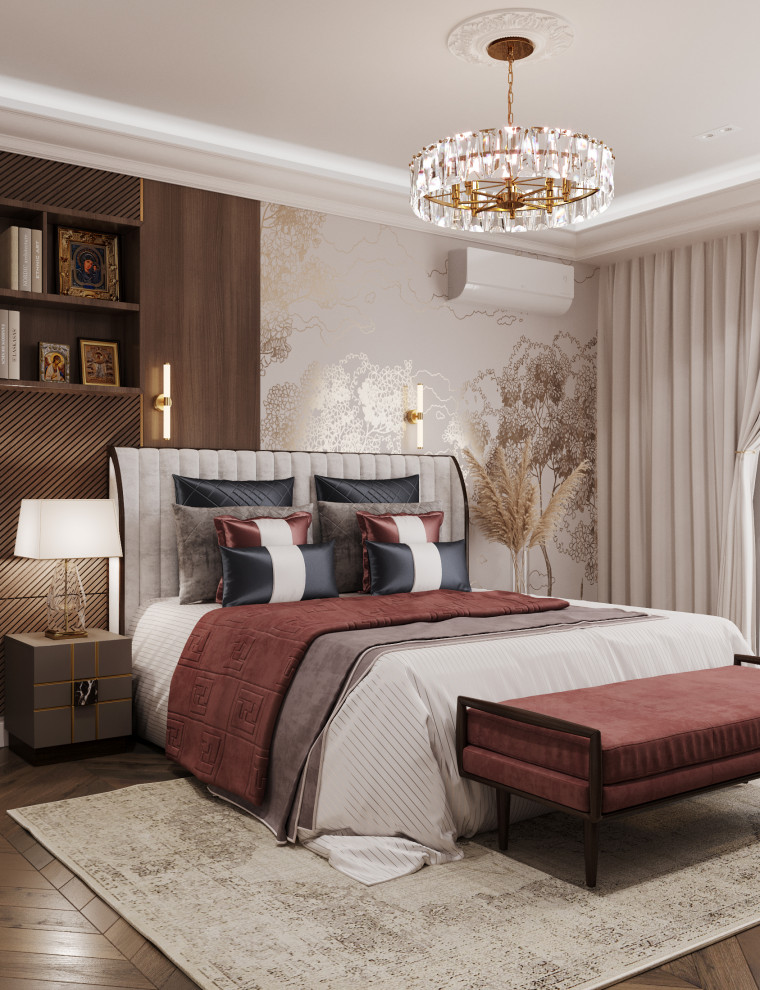 ЖК на Кировоградской улице, семейная пара и взрослый сын, квартира 120 кв.м.