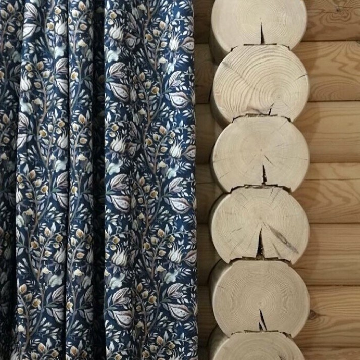 Бревенчатый дом в Подмосковье