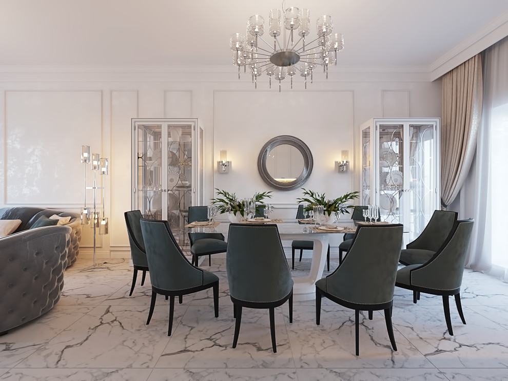 Дизайн дома площадью 136 кв.м в классическом стиле