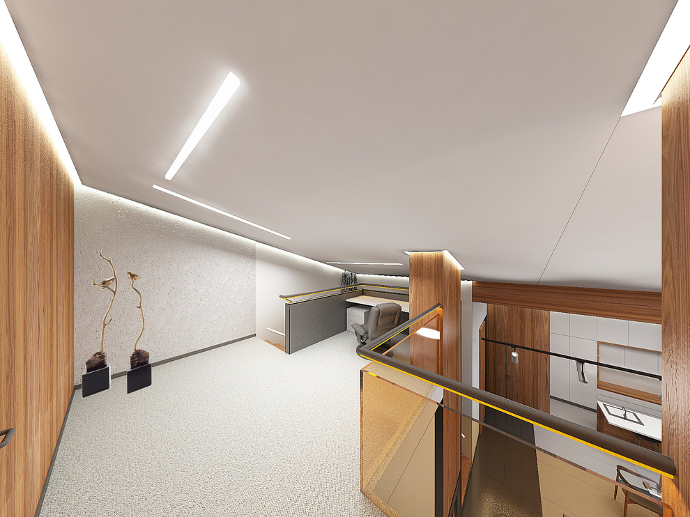 Дом – ландшафт.