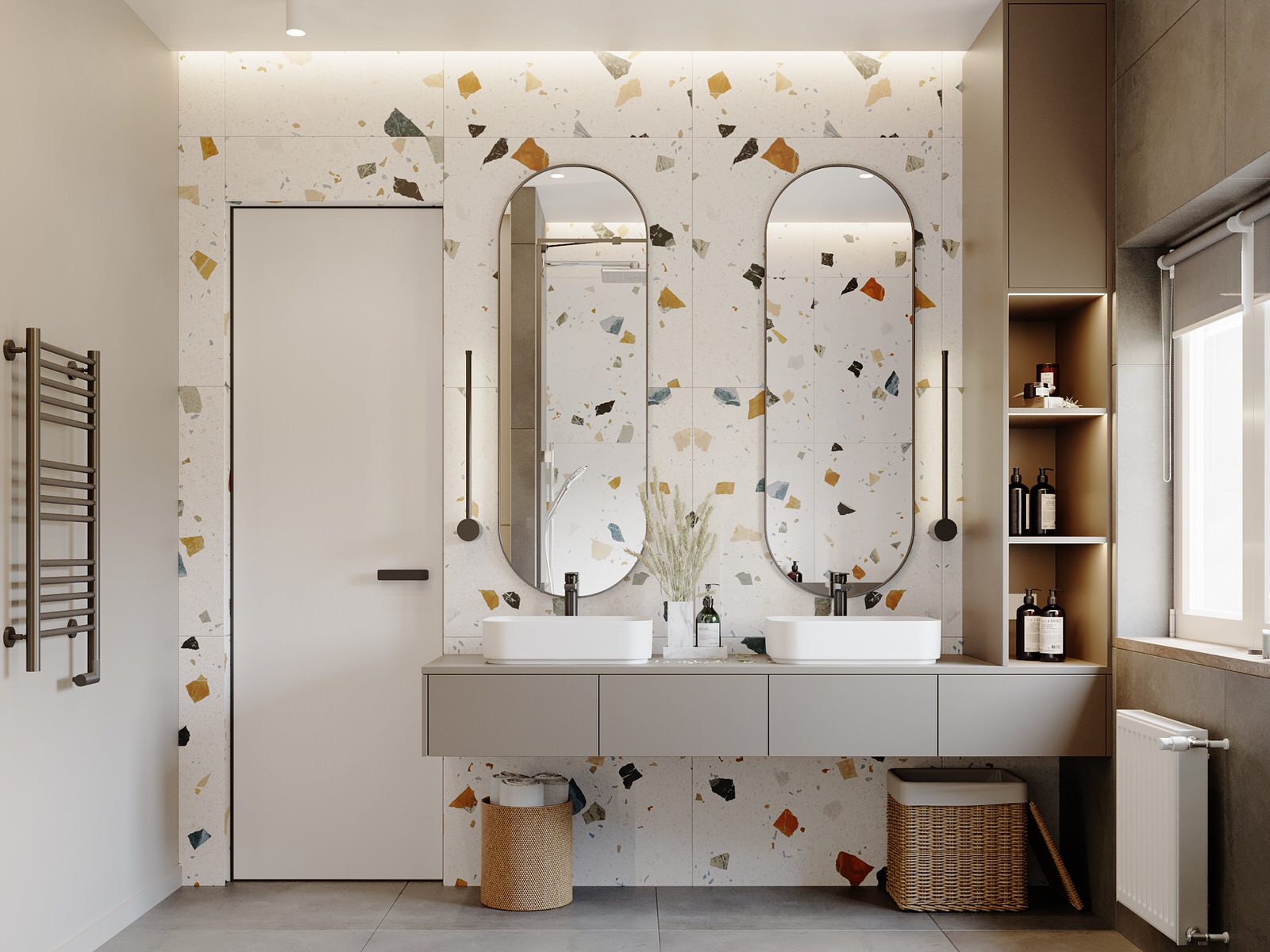 Мастер-ванная, второй этаж