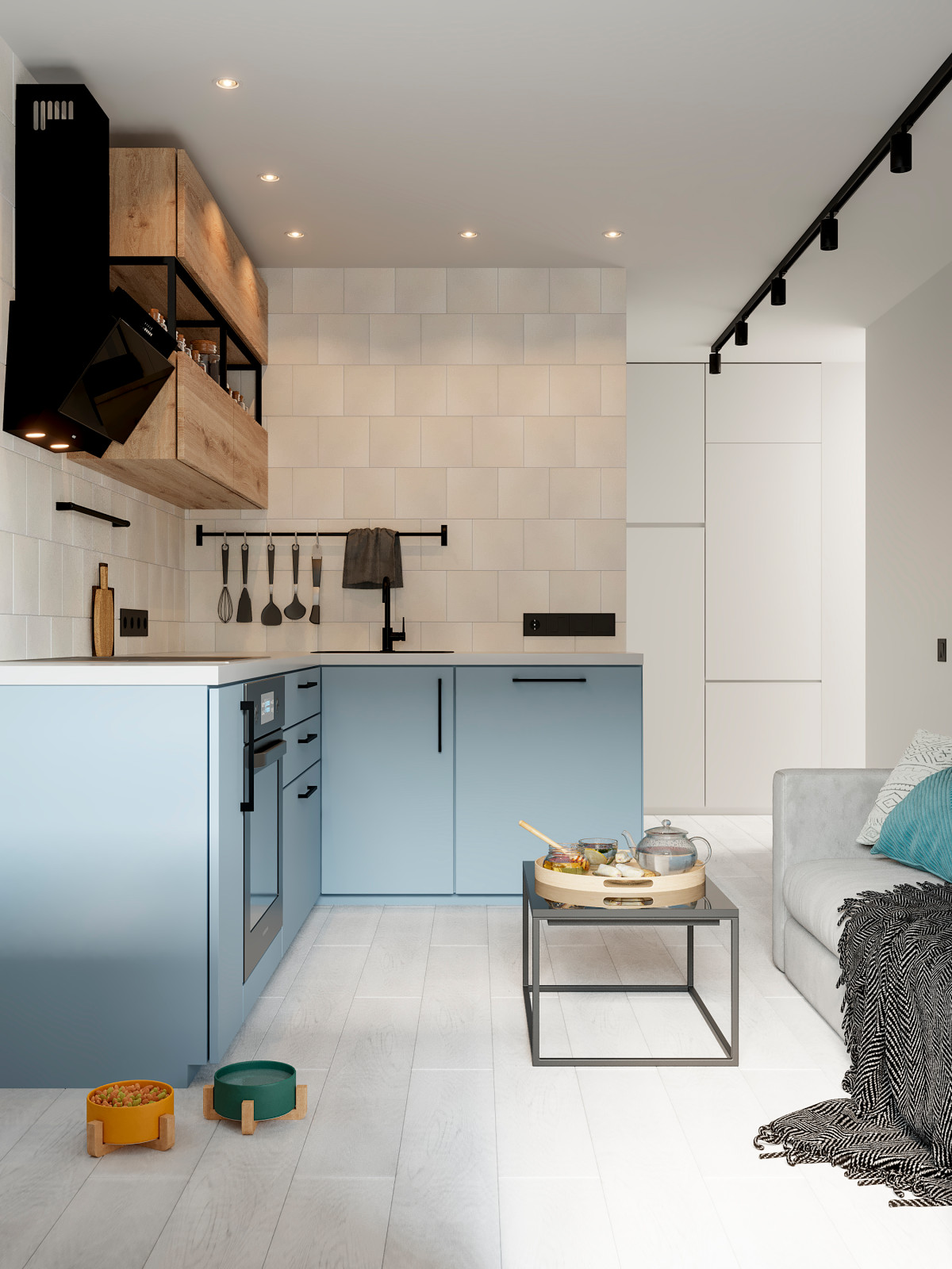 Все визуализации квартиры на Аргуновской