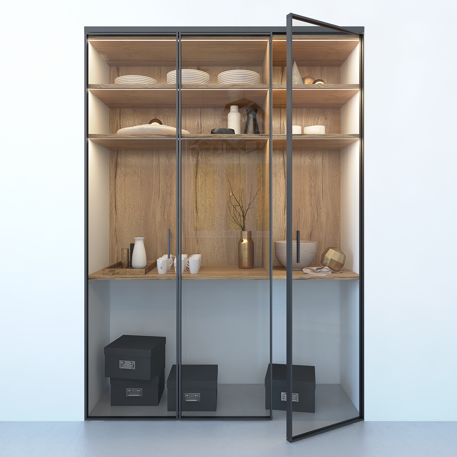 Cкладные двери raumplus