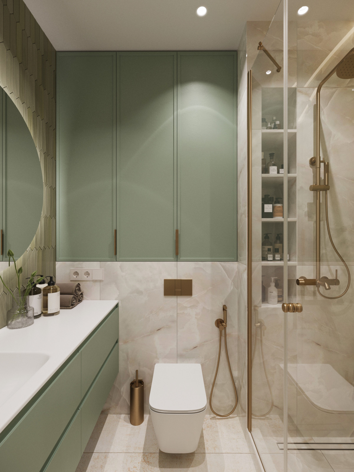 Дизайн-проект евротрехкомнатной квартиры 57 м2