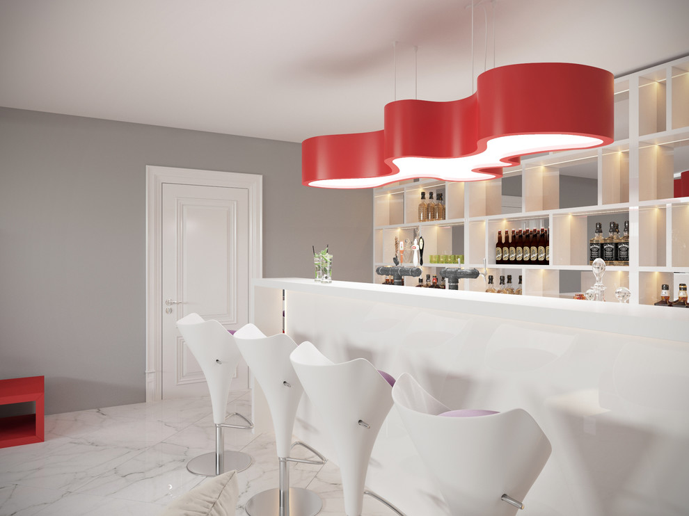 Комната отдыха в стиле минимализм