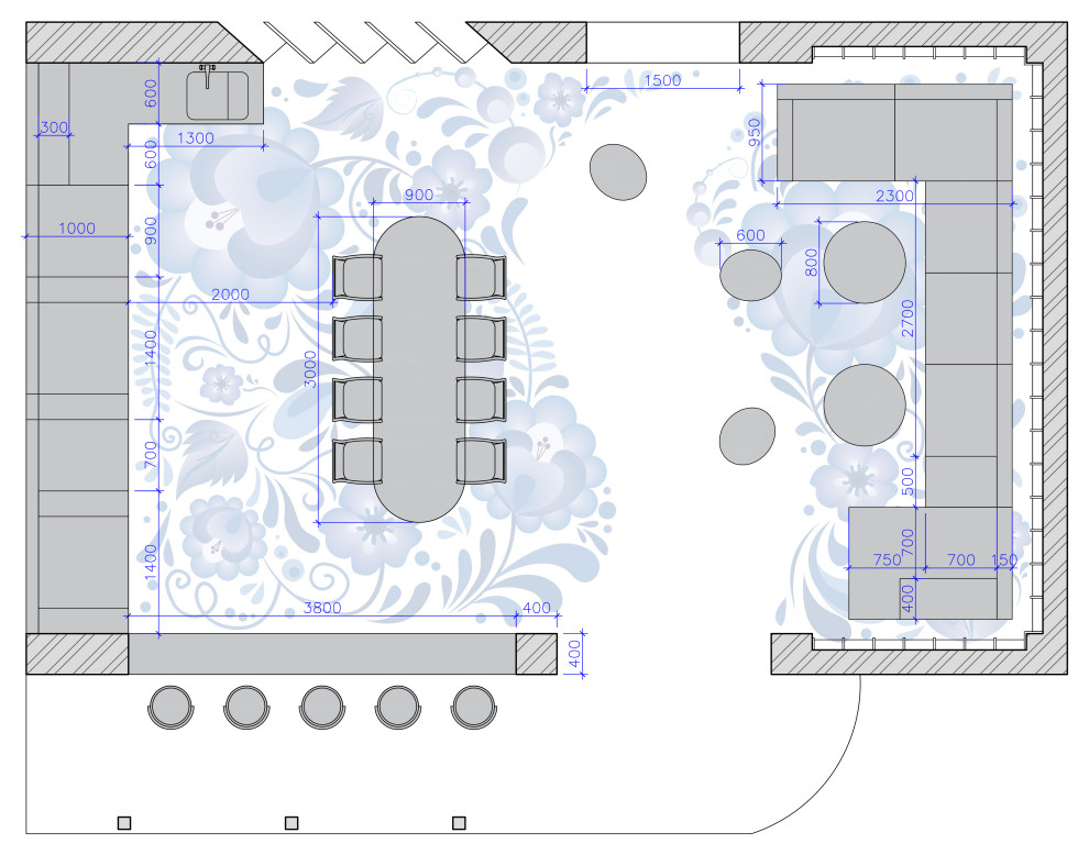 Летняя кухня в Подмосковье