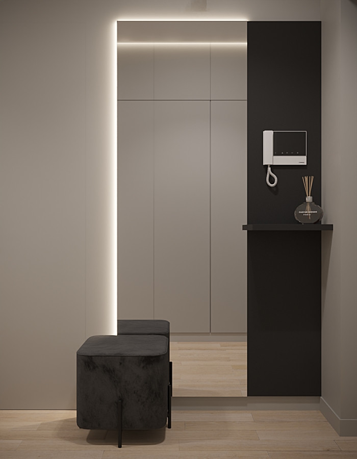 Обложка проекта: Проект квартиры минимализм