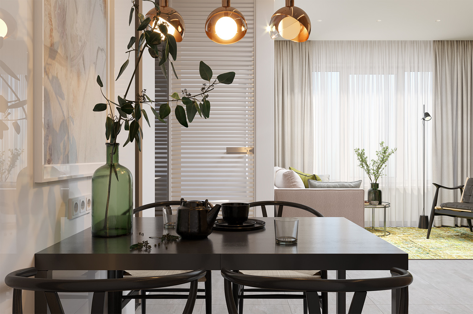 Однакомнатная квартира в ЖК Московские кварталы