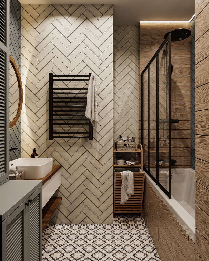 3-х комнатная квартира в скандинавском стиле, ЖК "Римский"